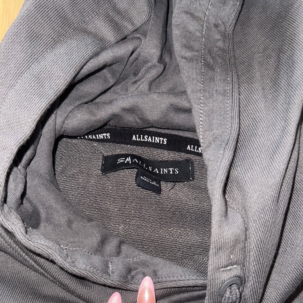 All Saints Kids Gray Hoodie & Sweats Size 11/12 - Picture 2 of 4